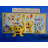 1 Figurine Kinder emoji emojoy  Se-2017-2018 avec 1 BPZ se789e