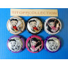 la série de 6 capsules champagne calmes robert betty boop serie n 2