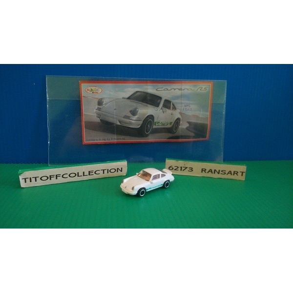 1 Figurine Kinder PORSCHE 2013 - 2014 avec 1 BPZ ft063