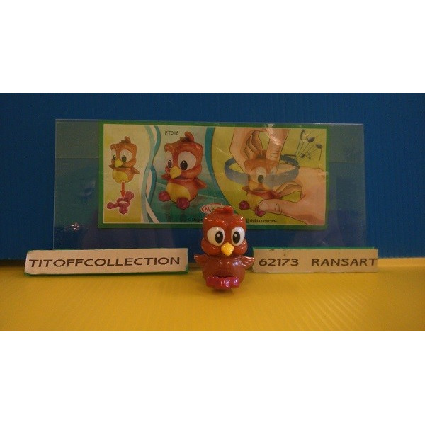 1 Figurine Kinder KATOONS 2013 - 2014 avec 1 BPZ