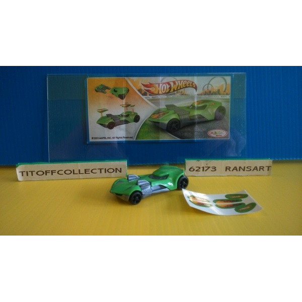 1 Figurine kinder HOTWHEELS  2012 - 2013 avec 1 BPZ